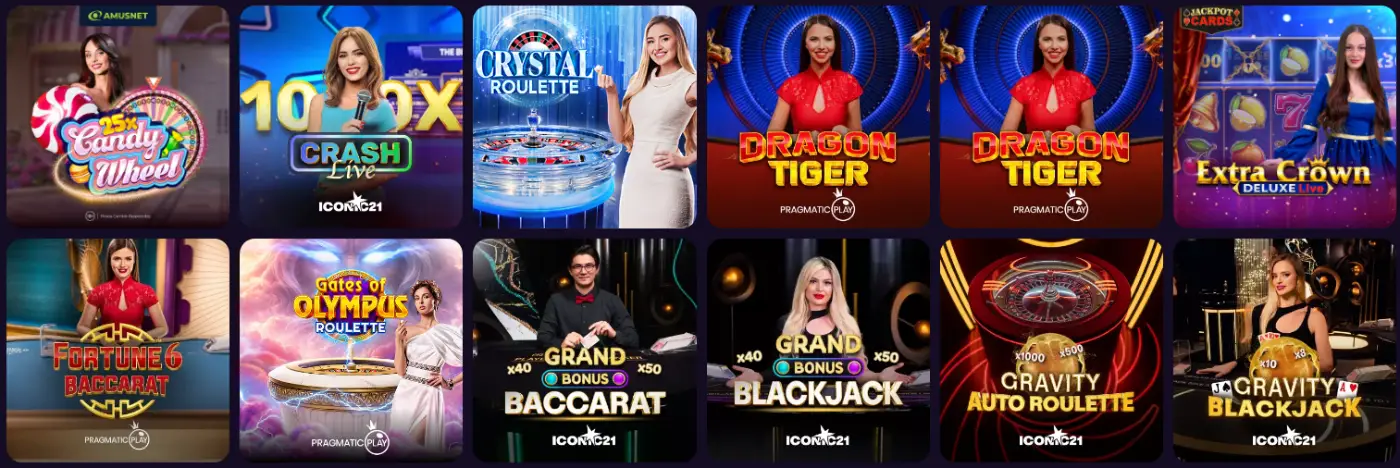 GTspins UK Live casino